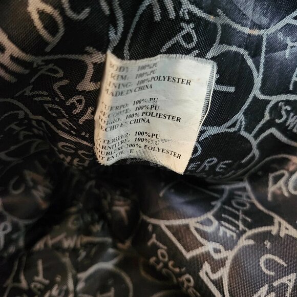 BETSEY JOHNSON Leopard Black White Purse W/Patent Leather Gold Hardware W/ Bow - Picture 5 of 6